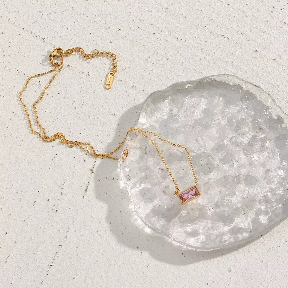 Rectangle Necklace