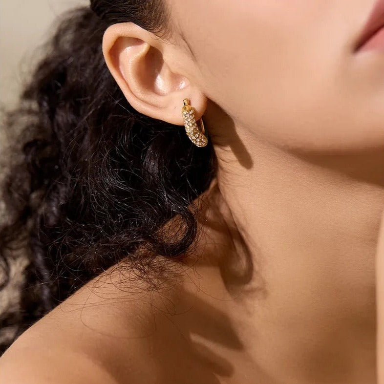 Maya Huggie Earrings