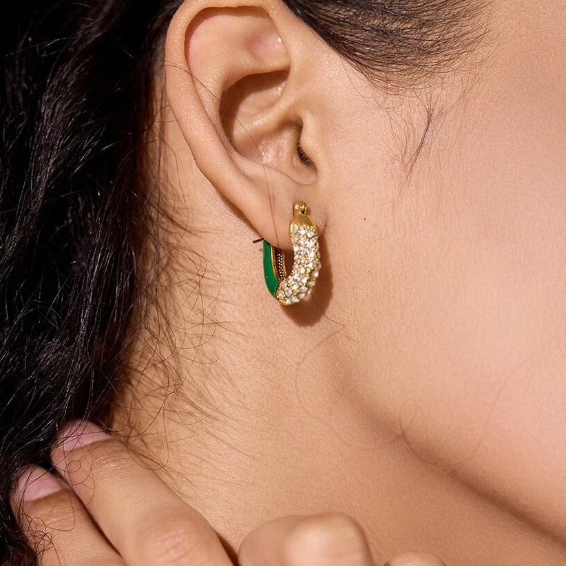 Maya Huggie Earrings