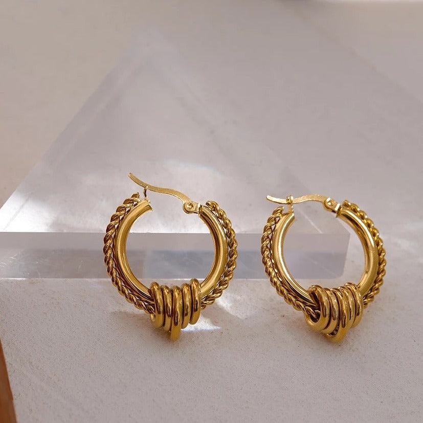 Bia Hoop Earrings