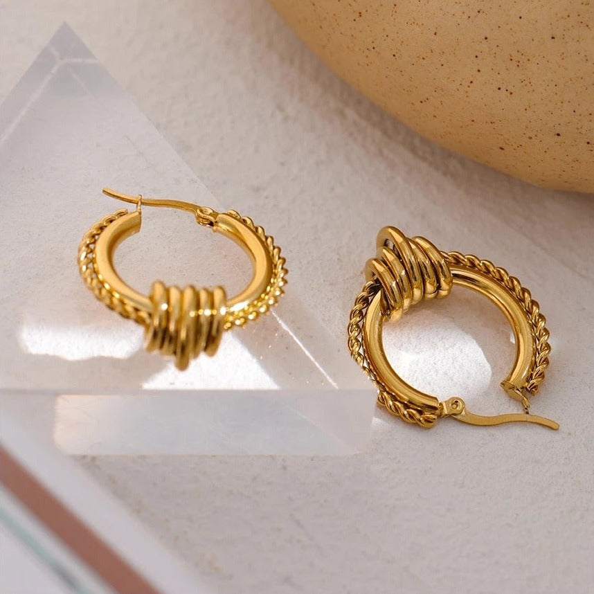 Bia Hoop Earrings