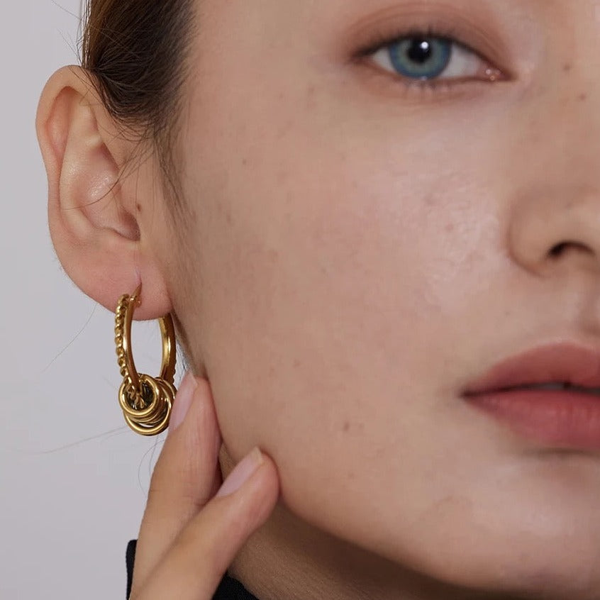 Bia Hoop Earrings