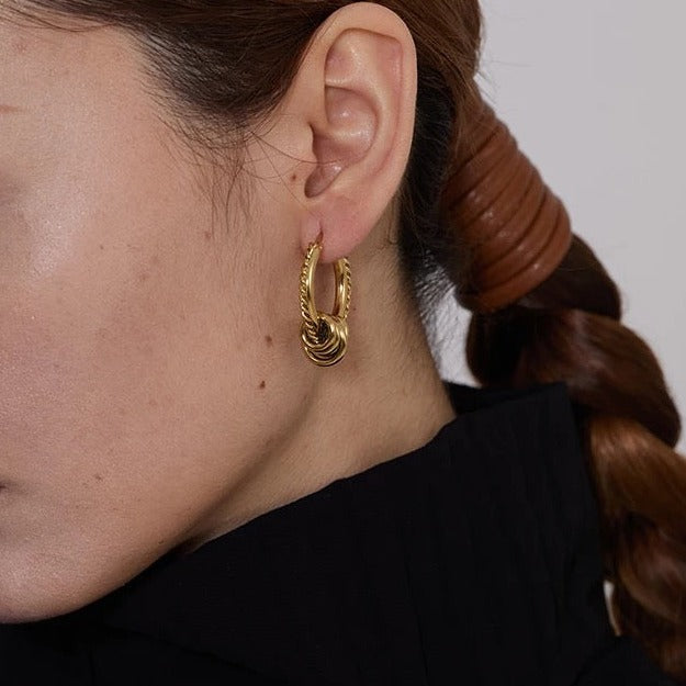 Bia Hoop Earrings